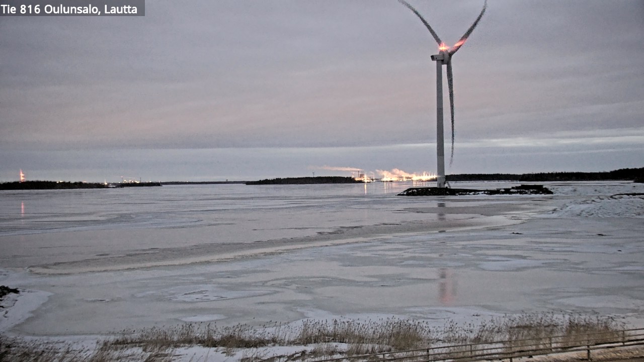 Kelikamerat Kuva Tie 816 Oulunsalo, lauttaranta, Oulu, Pohjois-Pohjanmaa