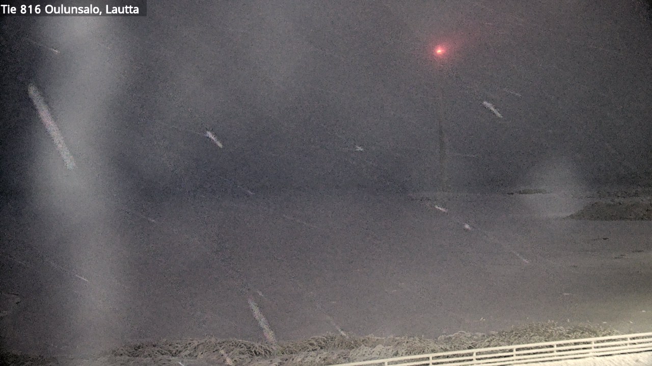 Weather Camera Image Road 816 Oulunsalo, Oulu, Pohjois-Pohjanmaa