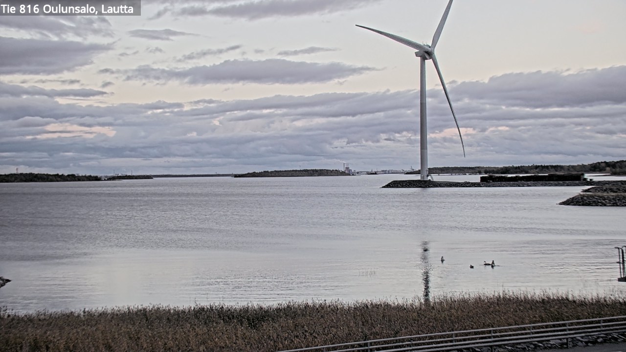 Weather Camera Image Väg 816 Uleåsalo, Oulu, Pohjois-Pohjanmaa