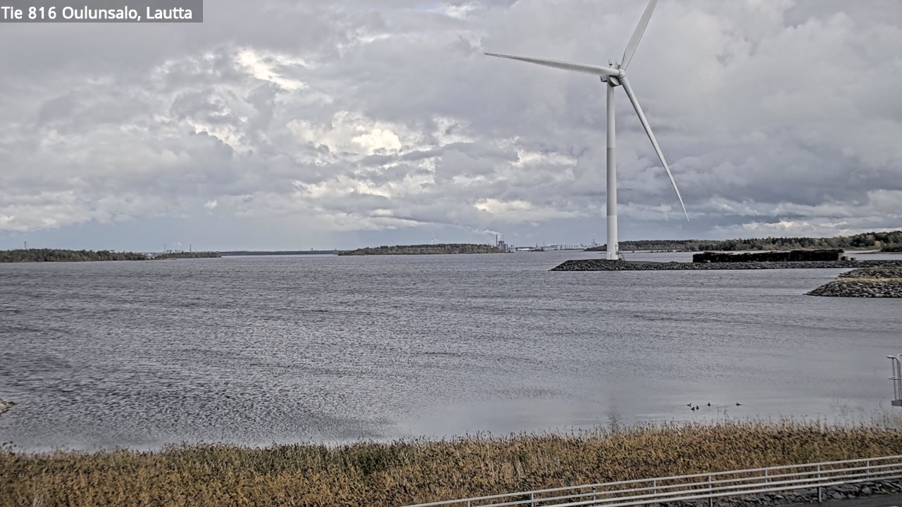 Weather Camera Image Väg 816 Uleåsalo, Oulu, Pohjois-Pohjanmaa