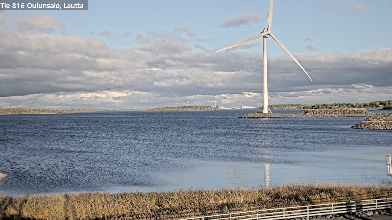 Weather Camera Image Väg 816 Uleåsalo, Oulu, Pohjois-Pohjanmaa