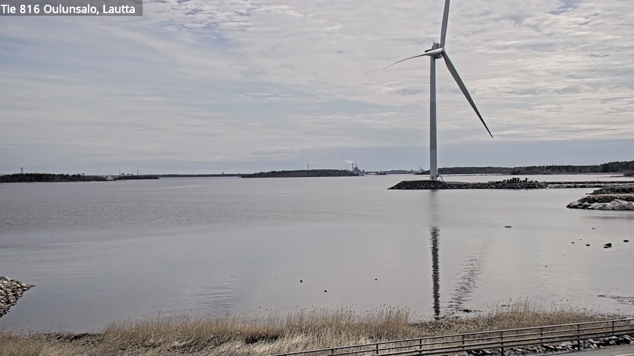 Kelikamerat Kuva Tie 816 Oulunsalo, lauttaranta, Oulu, Pohjois-Pohjanmaa