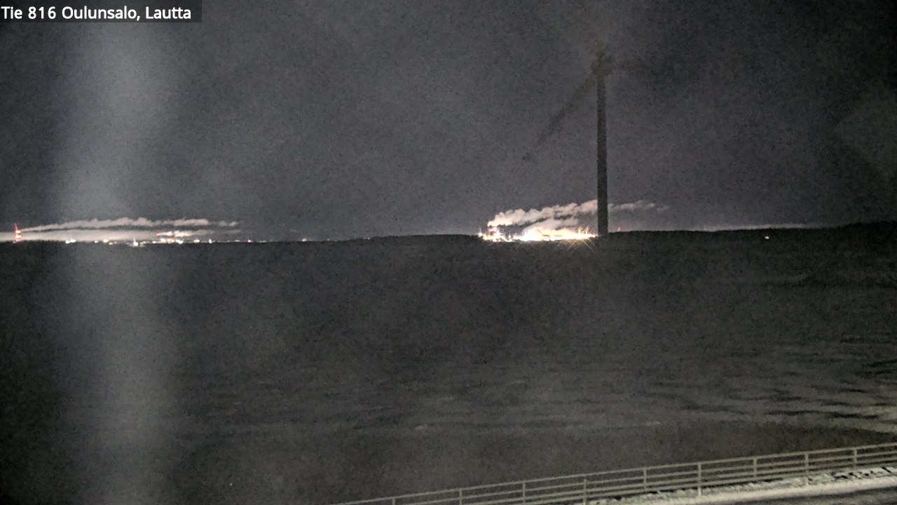 Weather Camera Image Road 816 Oulunsalo, Oulu, Pohjois-Pohjanmaa