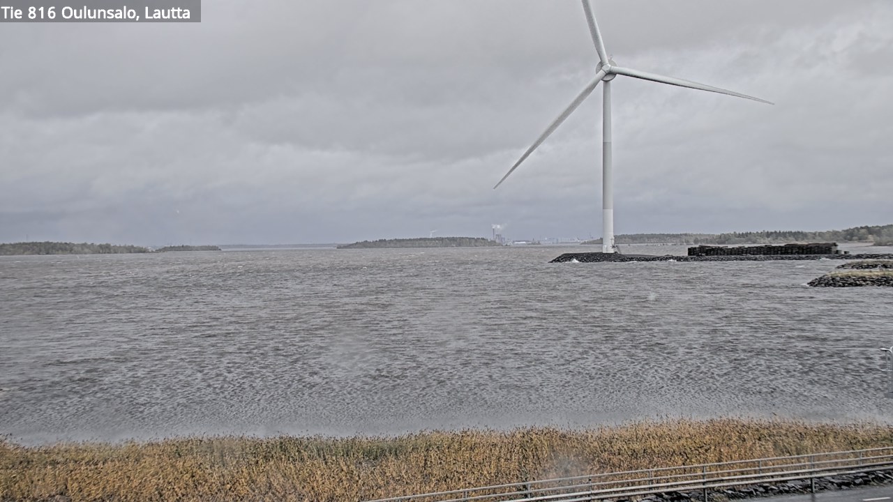 Kelikamerat Kuva Tie 816 Oulunsalo, lauttaranta, Oulu, Pohjois-Pohjanmaa