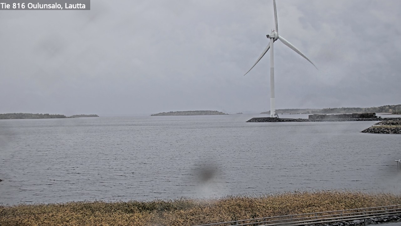 Weather Camera Image Väg 816 Uleåsalo, Oulu, Pohjois-Pohjanmaa