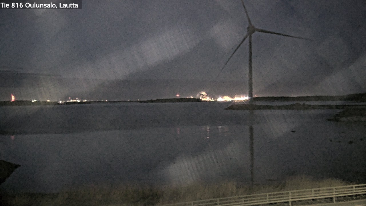 Weather Camera Image Väg 816 Uleåsalo, Oulu, Pohjois-Pohjanmaa