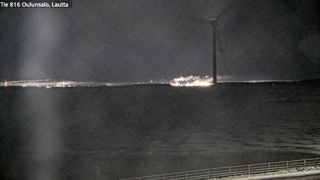 Weather Camera Image Road 816 Oulunsalo, Oulu, Pohjois-Pohjanmaa