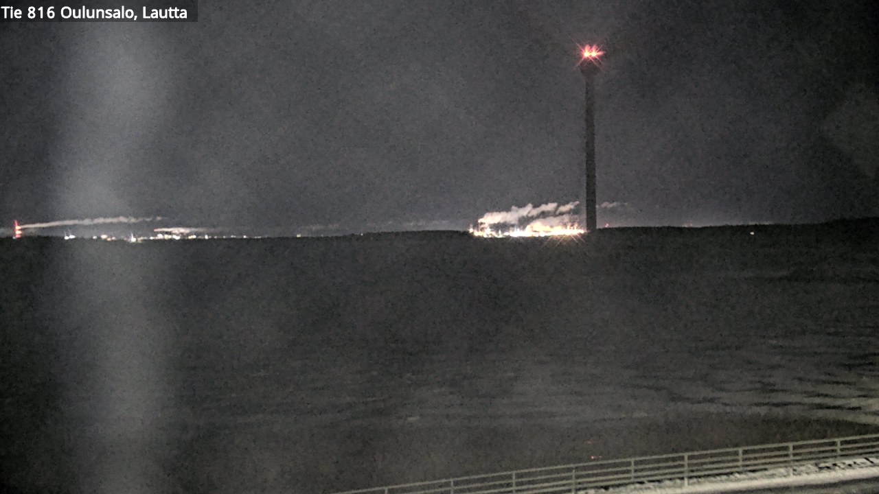 Weather Camera Image Road 816 Oulunsalo, Oulu, Pohjois-Pohjanmaa