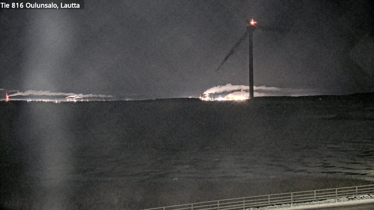 Weather Camera Image Road 816 Oulunsalo, Oulu, Pohjois-Pohjanmaa