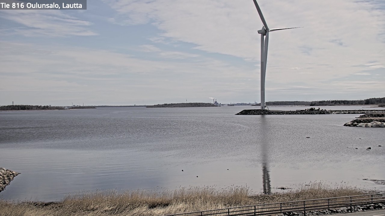 Kelikamerat Kuva Tie 816 Oulunsalo, lauttaranta, Oulu, Pohjois-Pohjanmaa