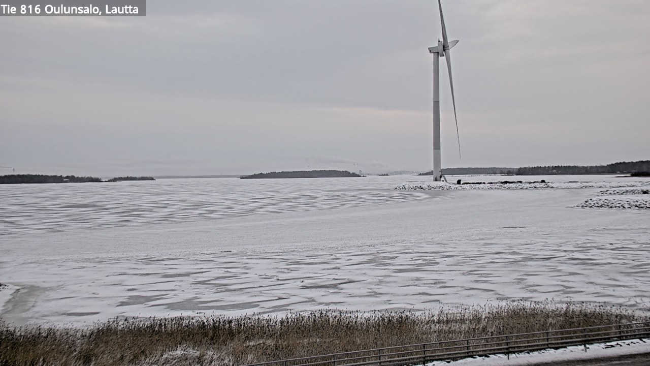 Weather Camera Image Road 816 Oulunsalo, Oulu, Pohjois-Pohjanmaa