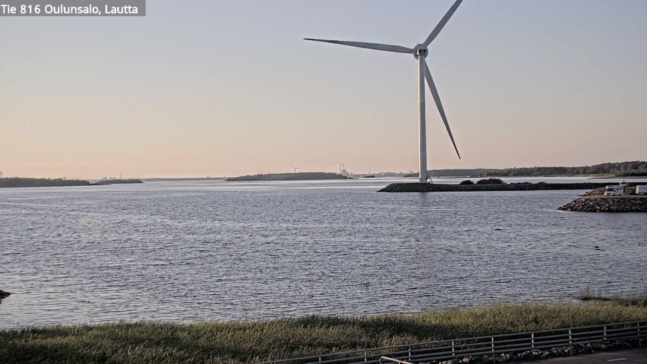 Weather Camera Image Väg 816 Uleåsalo, Oulu, Pohjois-Pohjanmaa