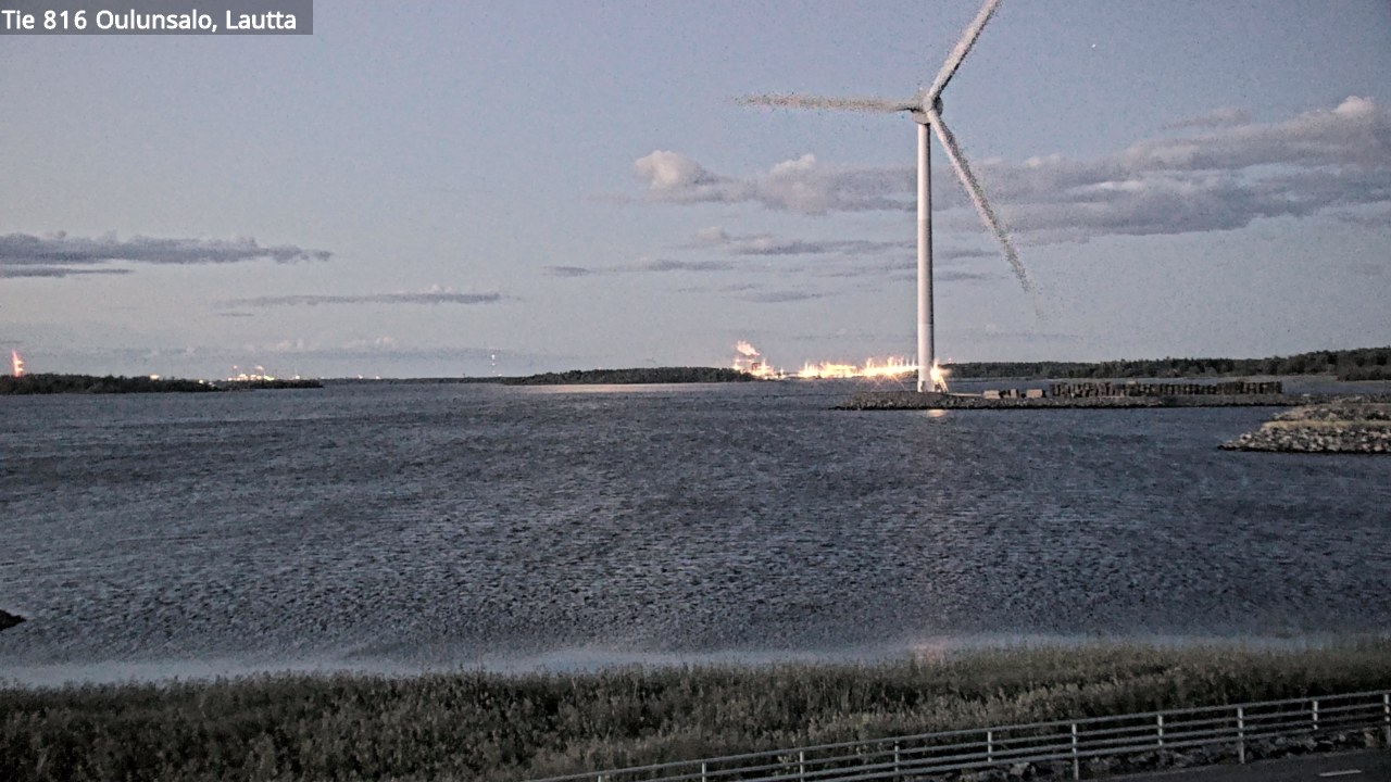 Kelikamerat Kuva Tie 816 Oulunsalo, lauttaranta, Oulu, Pohjois-Pohjanmaa