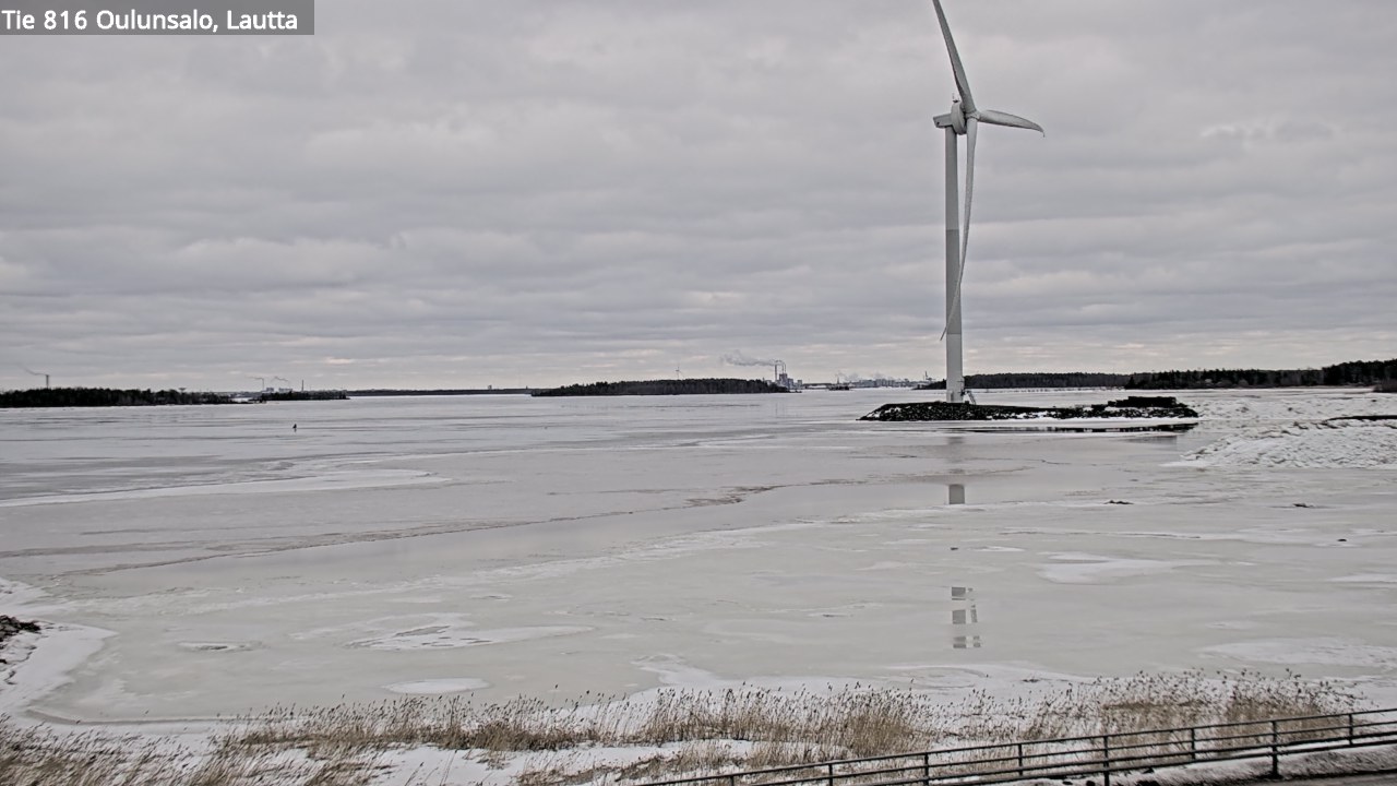 Weather Camera Image Road 816 Oulunsalo, Oulu, Pohjois-Pohjanmaa