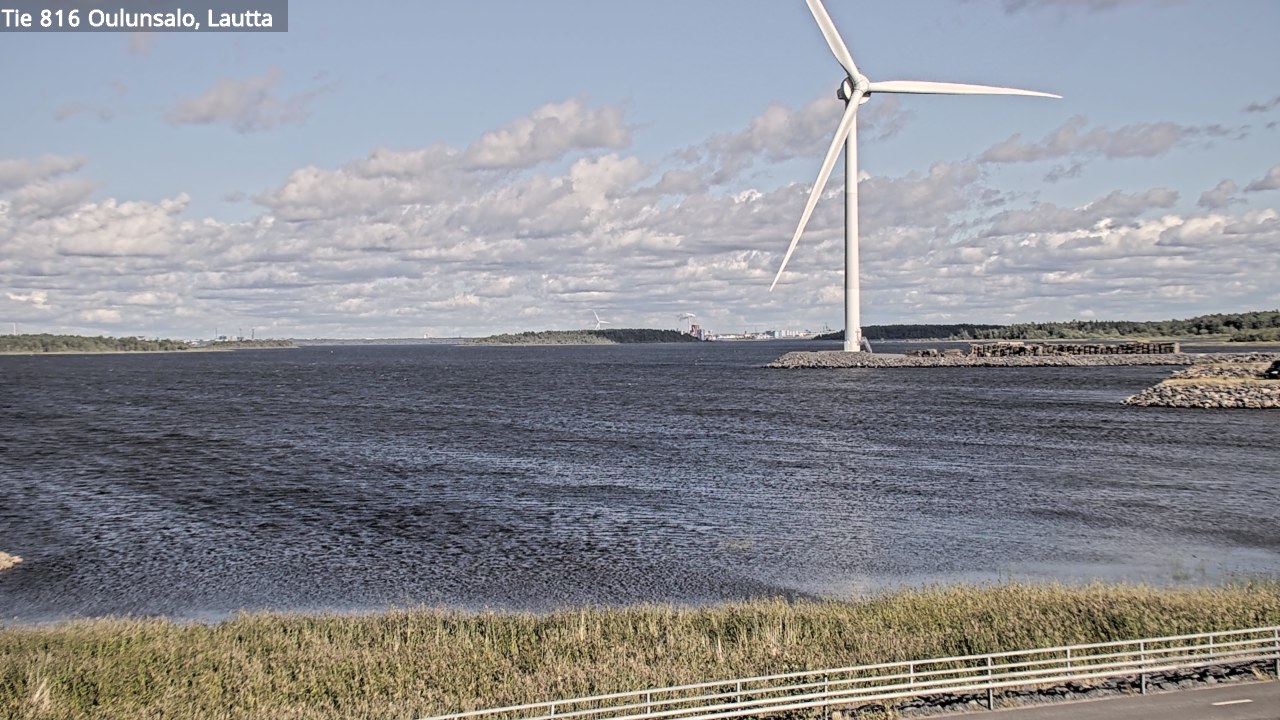 Kelikamerat Kuva Tie 816 Oulunsalo, lauttaranta, Oulu, Pohjois-Pohjanmaa
