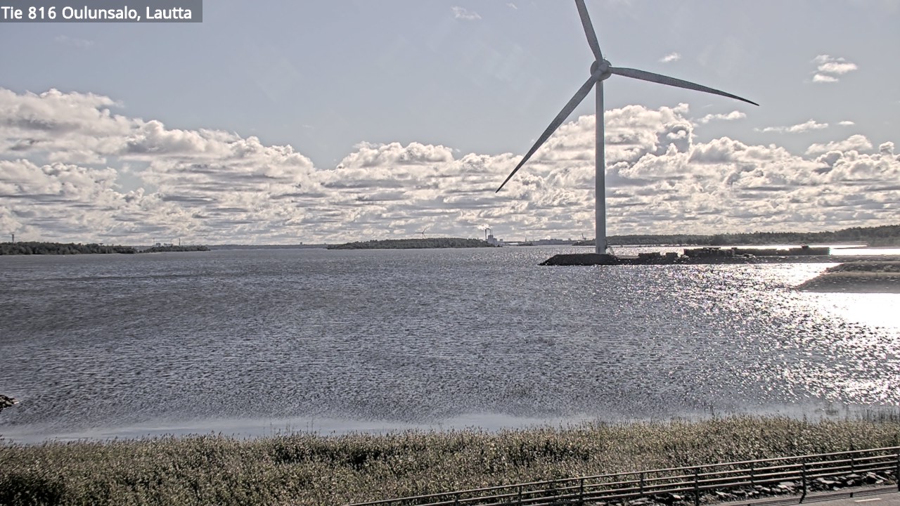 Kelikamerat Kuva Tie 816 Oulunsalo, lauttaranta, Oulu, Pohjois-Pohjanmaa