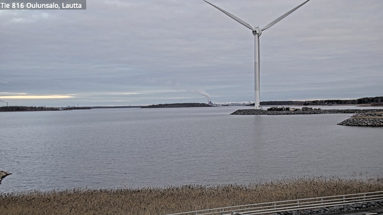 Kelikamerat Kuva Tie 816 Oulunsalo, lauttaranta, Oulu, Pohjois-Pohjanmaa