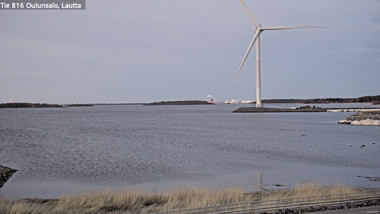 Weather Camera Image Väg 816 Uleåsalo, Oulu, Pohjois-Pohjanmaa