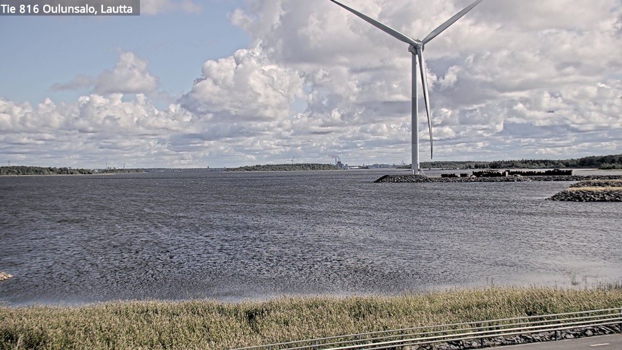 Kelikamerat Kuva Tie 816 Oulunsalo, lauttaranta, Oulu, Pohjois-Pohjanmaa