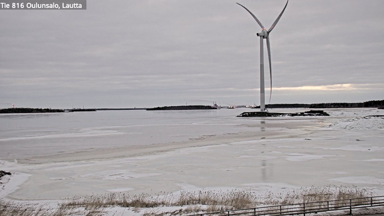 Kelikamerat Kuva Tie 816 Oulunsalo, lauttaranta, Oulu, Pohjois-Pohjanmaa