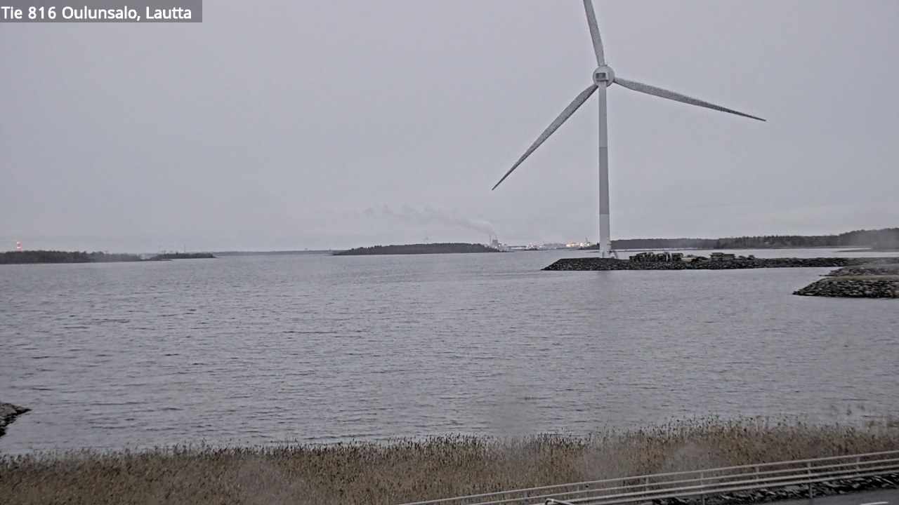 Weather Camera Image Road 816 Oulunsalo, Oulu, Pohjois-Pohjanmaa