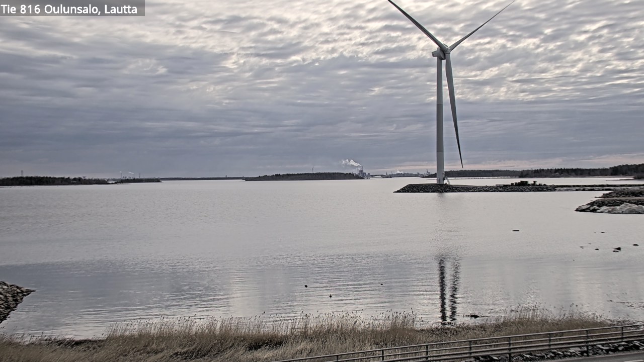 Weather Camera Image Väg 816 Uleåsalo, Oulu, Pohjois-Pohjanmaa