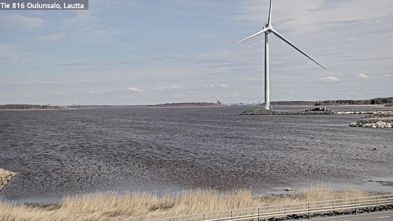 Kelikamerat Kuva Tie 816 Oulunsalo, lauttaranta, Oulu, Pohjois-Pohjanmaa