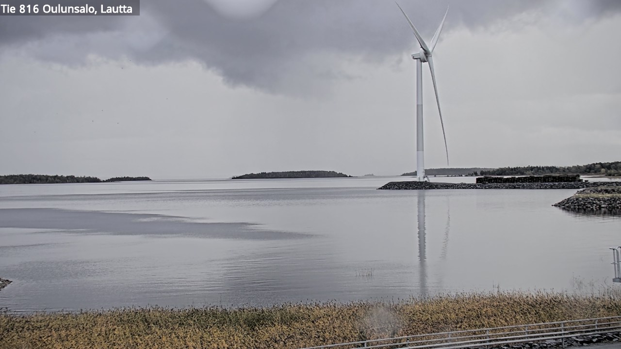 Weather Camera Image Väg 816 Uleåsalo, Oulu, Pohjois-Pohjanmaa