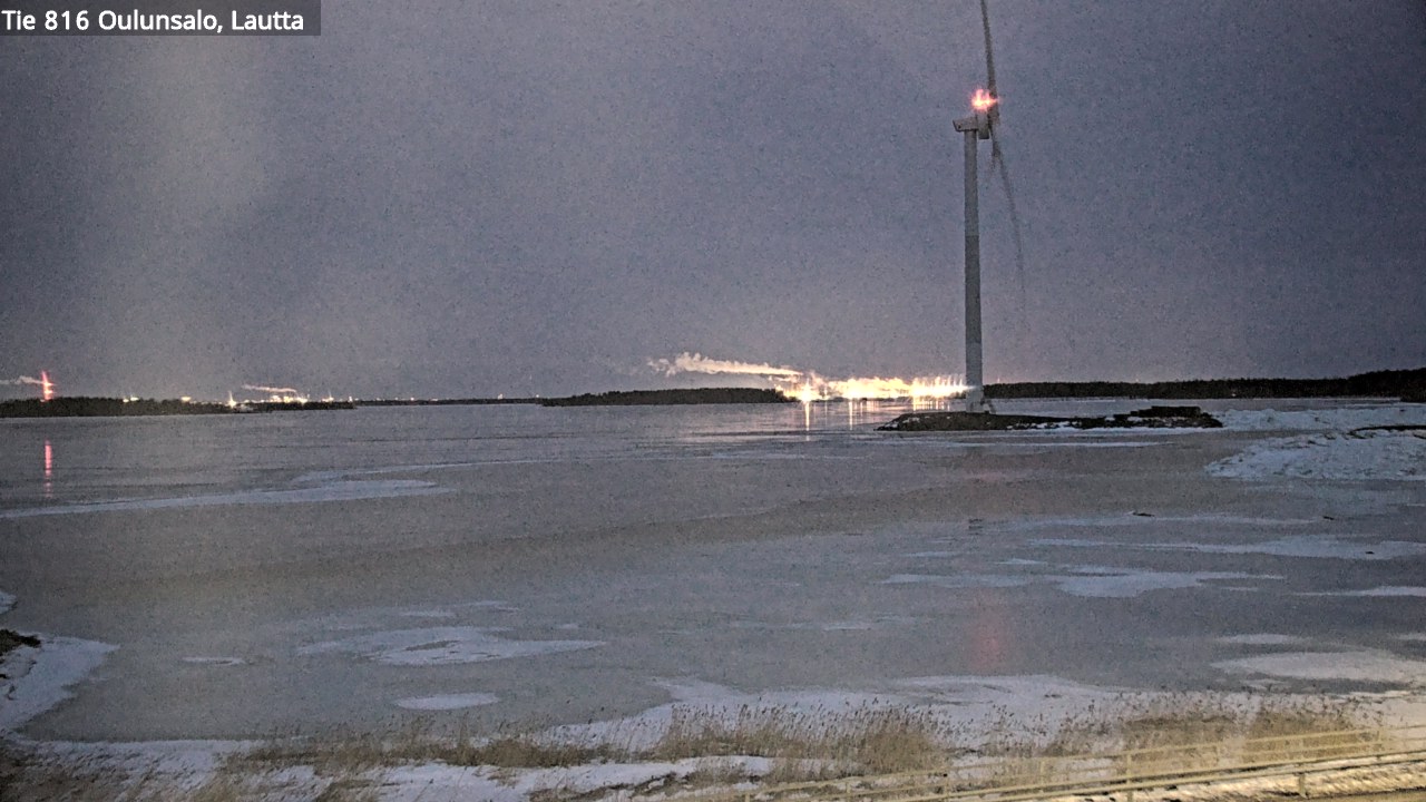 Kelikamerat Kuva Tie 816 Oulunsalo, lauttaranta, Oulu, Pohjois-Pohjanmaa