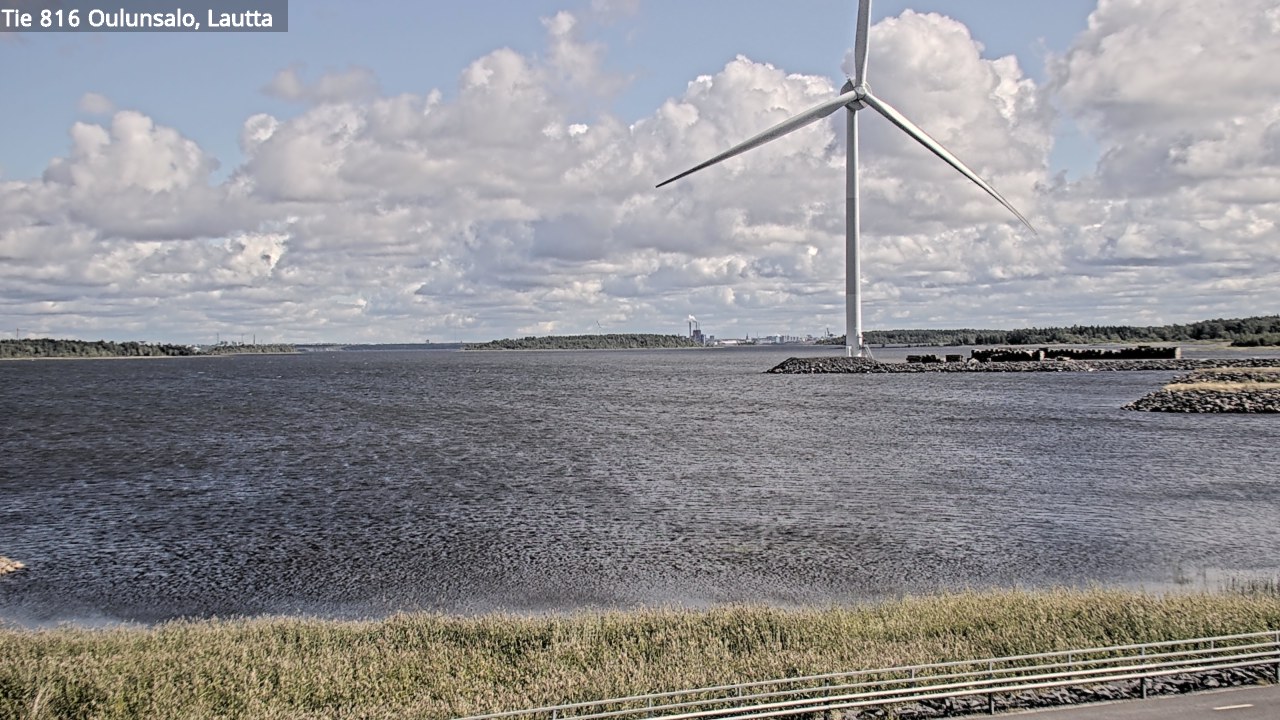 Kelikamerat Kuva Tie 816 Oulunsalo, lauttaranta, Oulu, Pohjois-Pohjanmaa