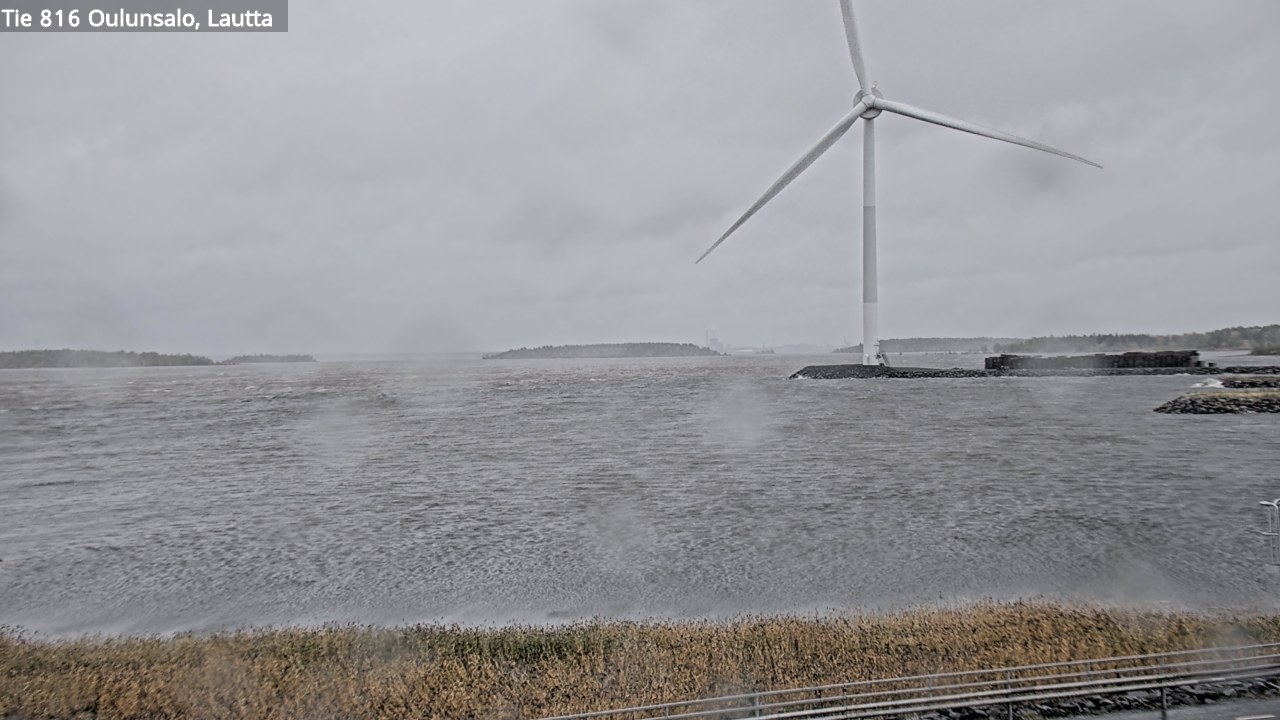 Kelikamerat Kuva Tie 816 Oulunsalo, lauttaranta, Oulu, Pohjois-Pohjanmaa