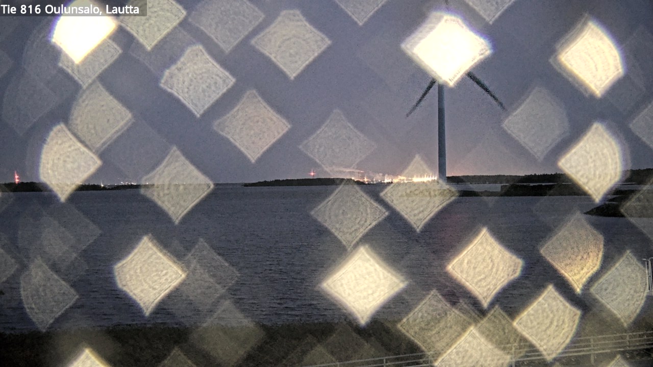 Weather Camera Image Väg 816 Uleåsalo, Oulu, Pohjois-Pohjanmaa