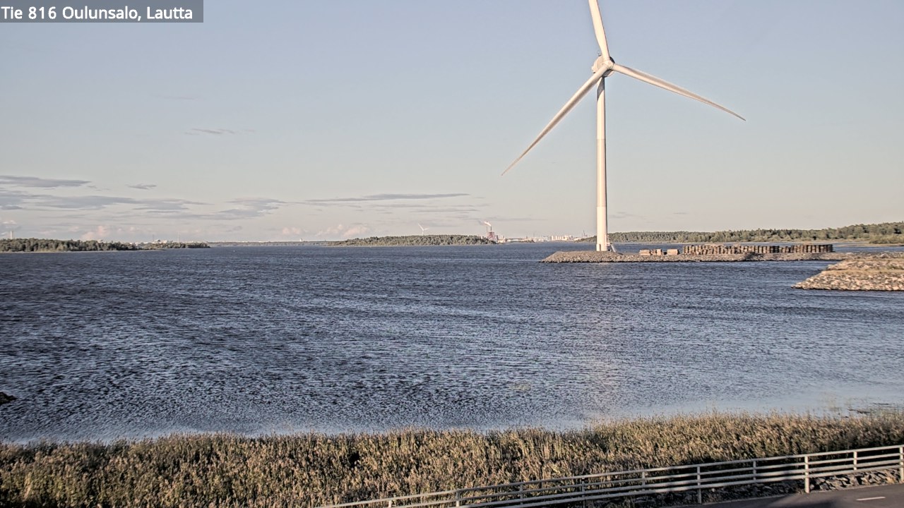 Kelikamerat Kuva Tie 816 Oulunsalo, lauttaranta, Oulu, Pohjois-Pohjanmaa