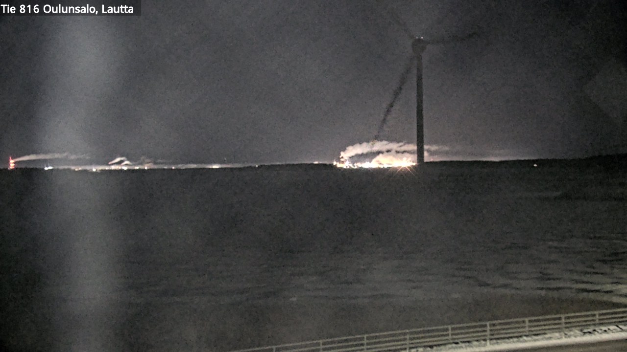 Weather Camera Image Road 816 Oulunsalo, Oulu, Pohjois-Pohjanmaa