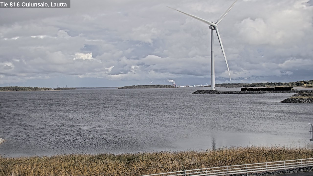 Weather Camera Image Väg 816 Uleåsalo, Oulu, Pohjois-Pohjanmaa