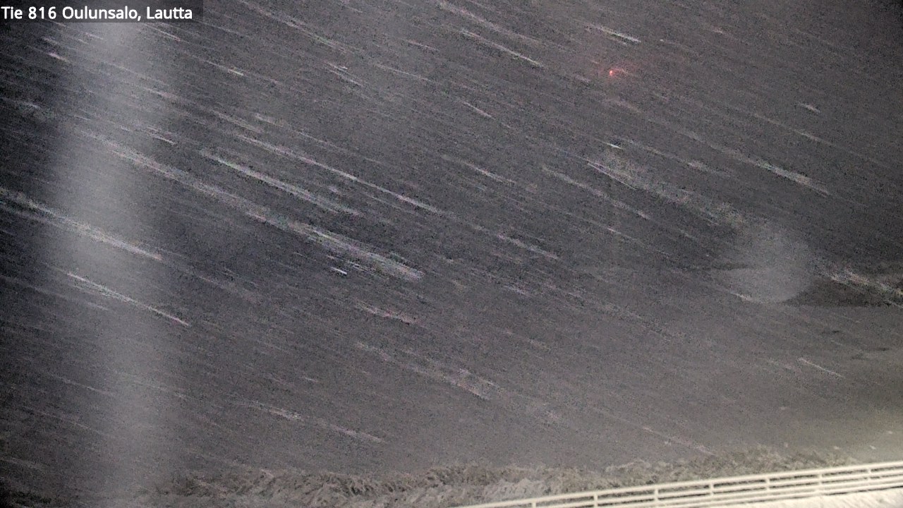 Weather Camera Image Road 816 Oulunsalo, Oulu, Pohjois-Pohjanmaa