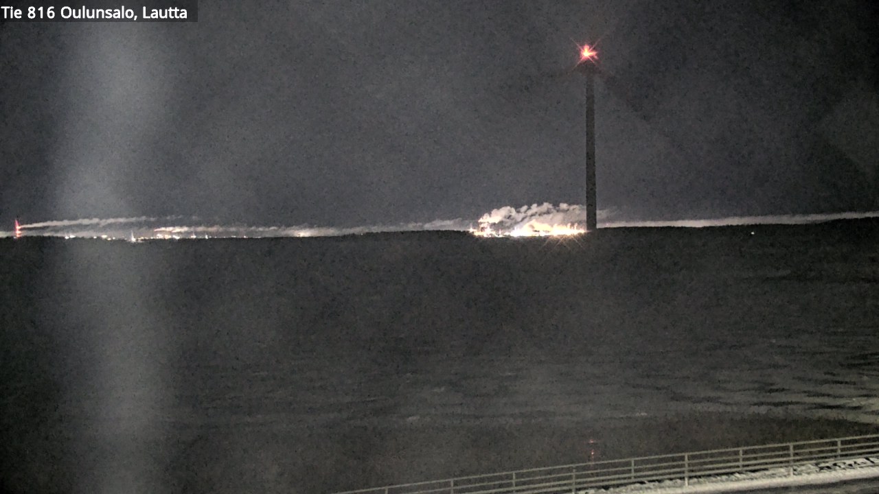 Weather Camera Image Road 816 Oulunsalo, Oulu, Pohjois-Pohjanmaa