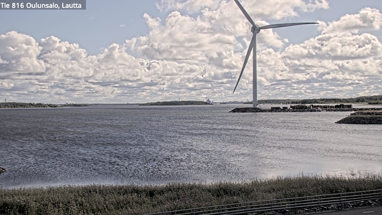 Kelikamerat Kuva Tie 816 Oulunsalo, lauttaranta, Oulu, Pohjois-Pohjanmaa