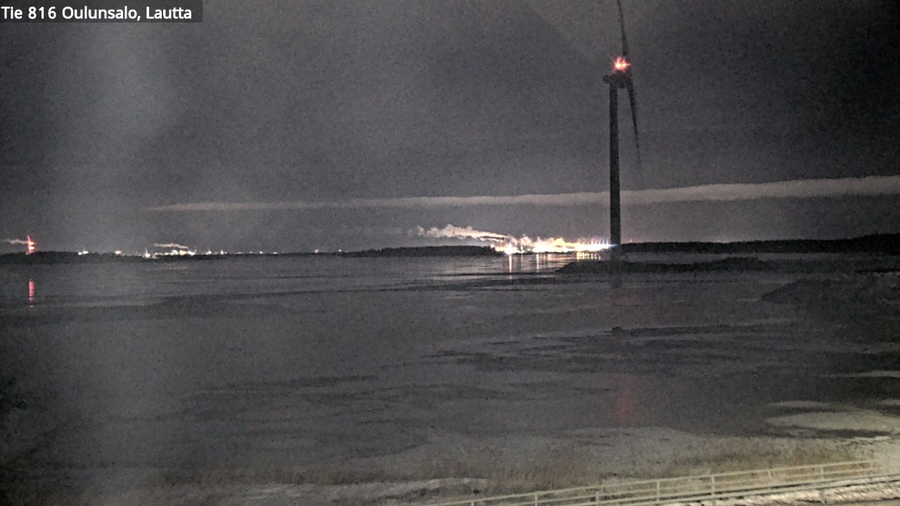 Kelikamerat Kuva Tie 816 Oulunsalo, lauttaranta, Oulu, Pohjois-Pohjanmaa