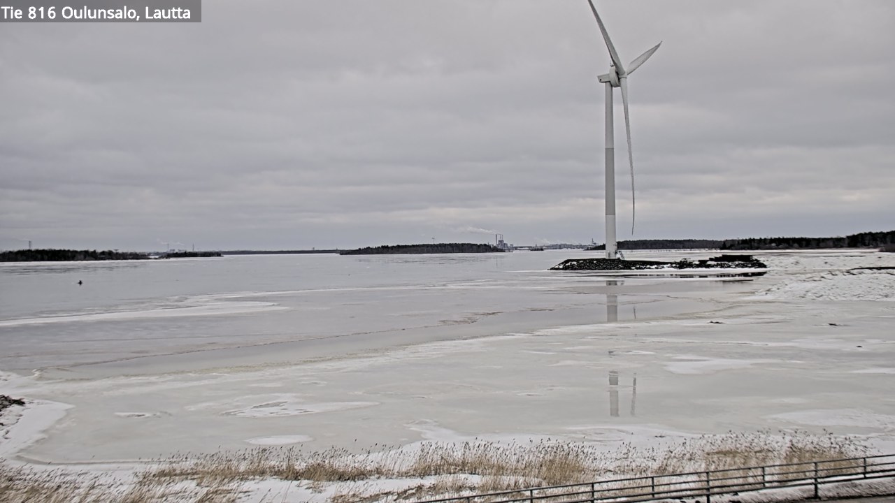 Weather Camera Image Road 816 Oulunsalo, Oulu, Pohjois-Pohjanmaa