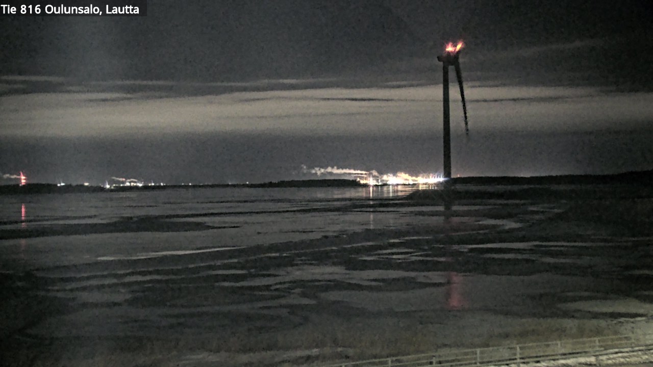 Kelikamerat Kuva Tie 816 Oulunsalo, lauttaranta, Oulu, Pohjois-Pohjanmaa