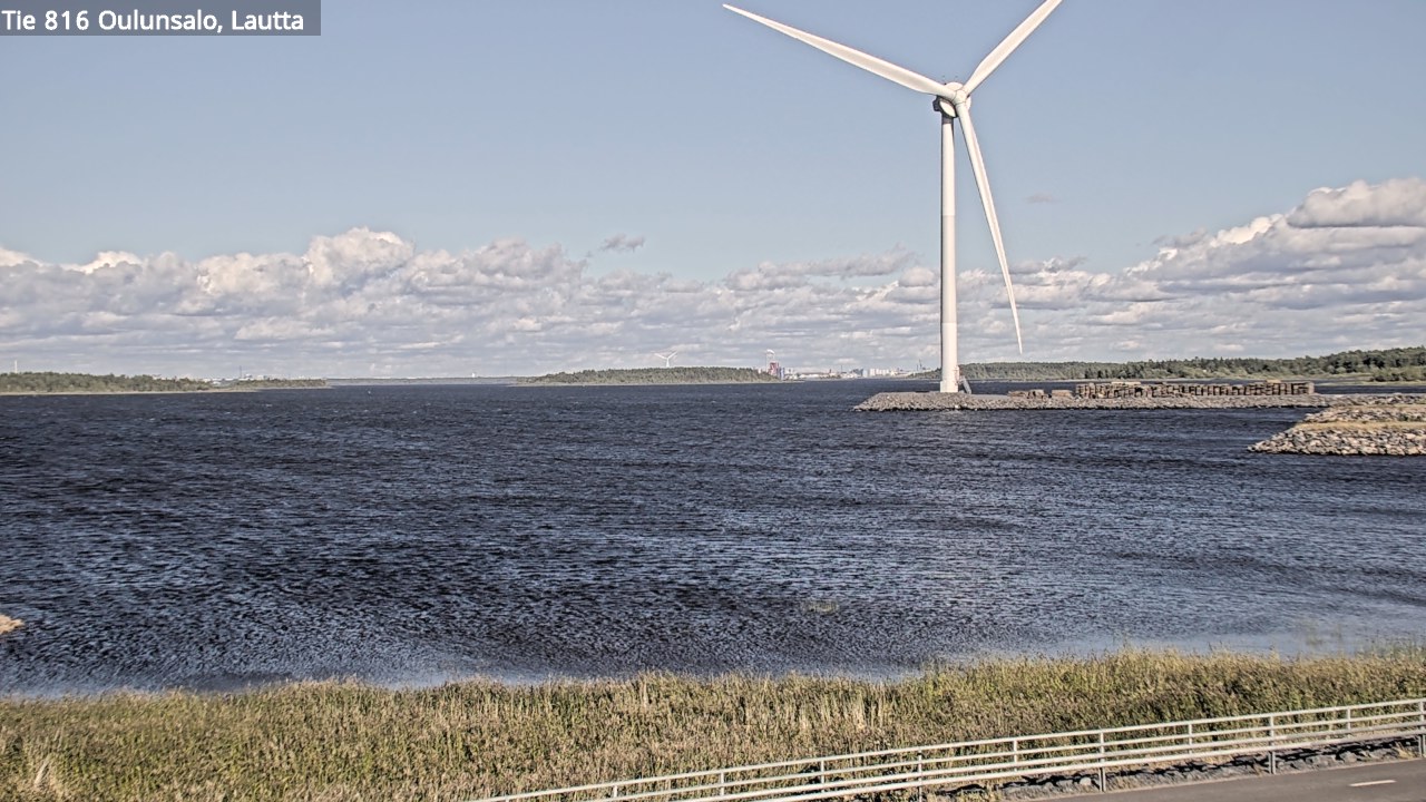 Kelikamerat Kuva Tie 816 Oulunsalo, lauttaranta, Oulu, Pohjois-Pohjanmaa