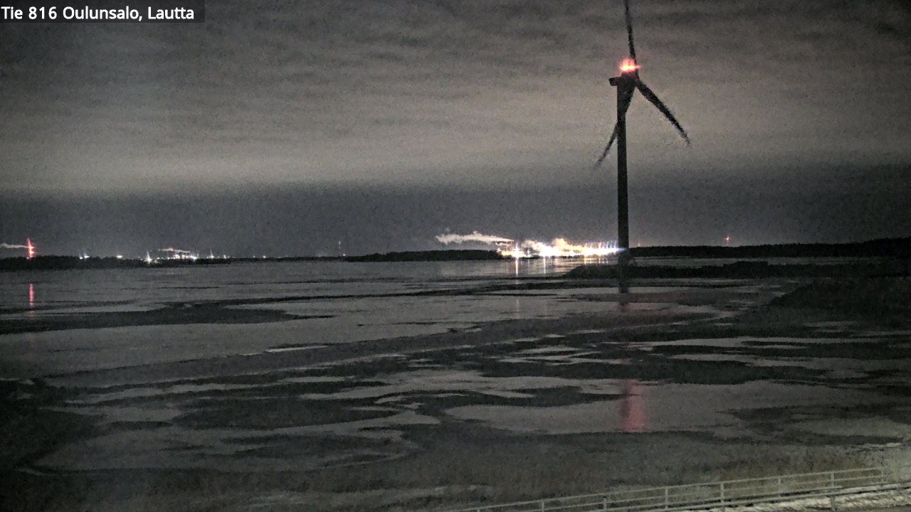 Kelikamerat Kuva Tie 816 Oulunsalo, lauttaranta, Oulu, Pohjois-Pohjanmaa