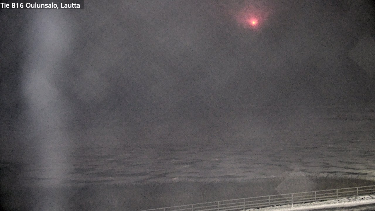 Weather Camera Image Road 816 Oulunsalo, Oulu, Pohjois-Pohjanmaa