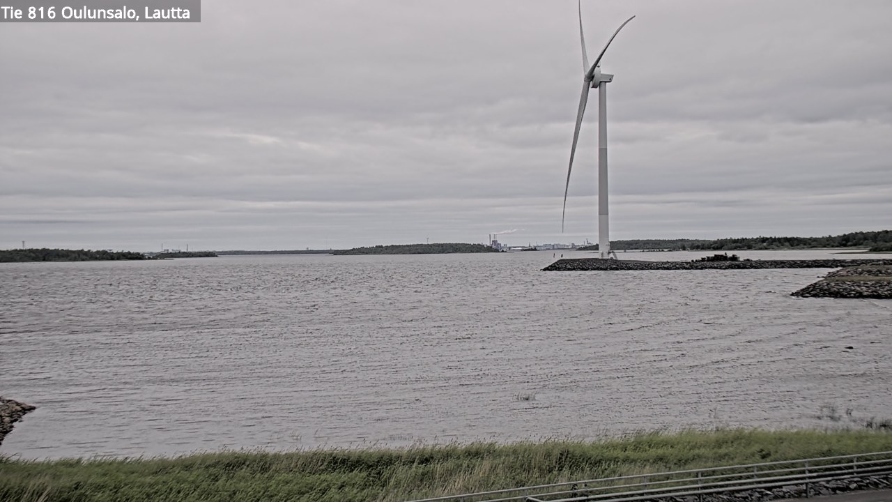 Weather Camera Image Väg 816 Uleåsalo, Oulu, Pohjois-Pohjanmaa