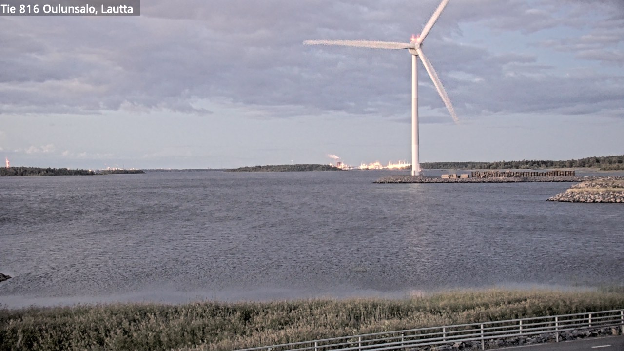 Kelikamerat Kuva Tie 816 Oulunsalo, lauttaranta, Oulu, Pohjois-Pohjanmaa