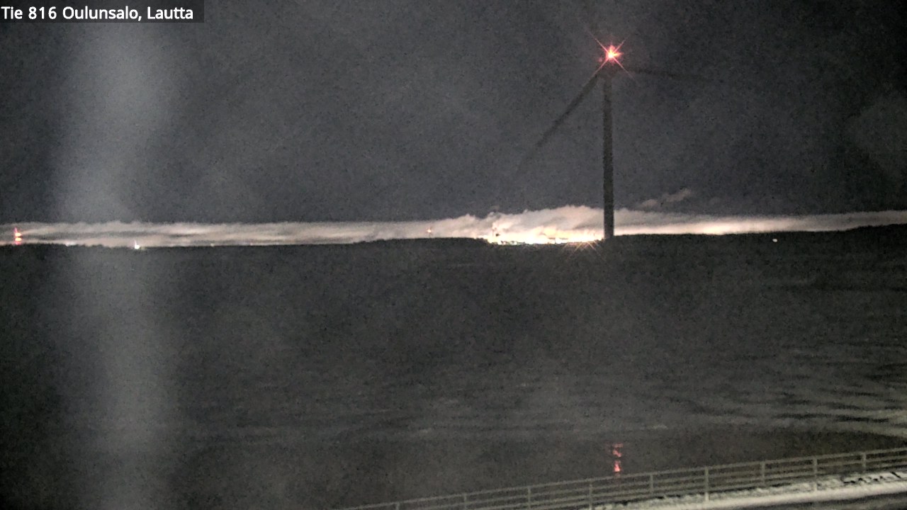 Weather Camera Image Road 816 Oulunsalo, Oulu, Pohjois-Pohjanmaa