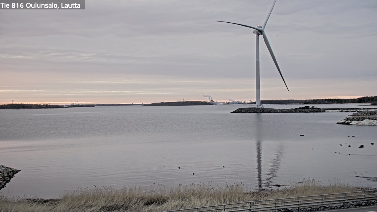 Weather Camera Image Väg 816 Uleåsalo, Oulu, Pohjois-Pohjanmaa