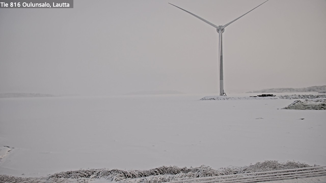Weather Camera Image Road 816 Oulunsalo, Oulu, Pohjois-Pohjanmaa
