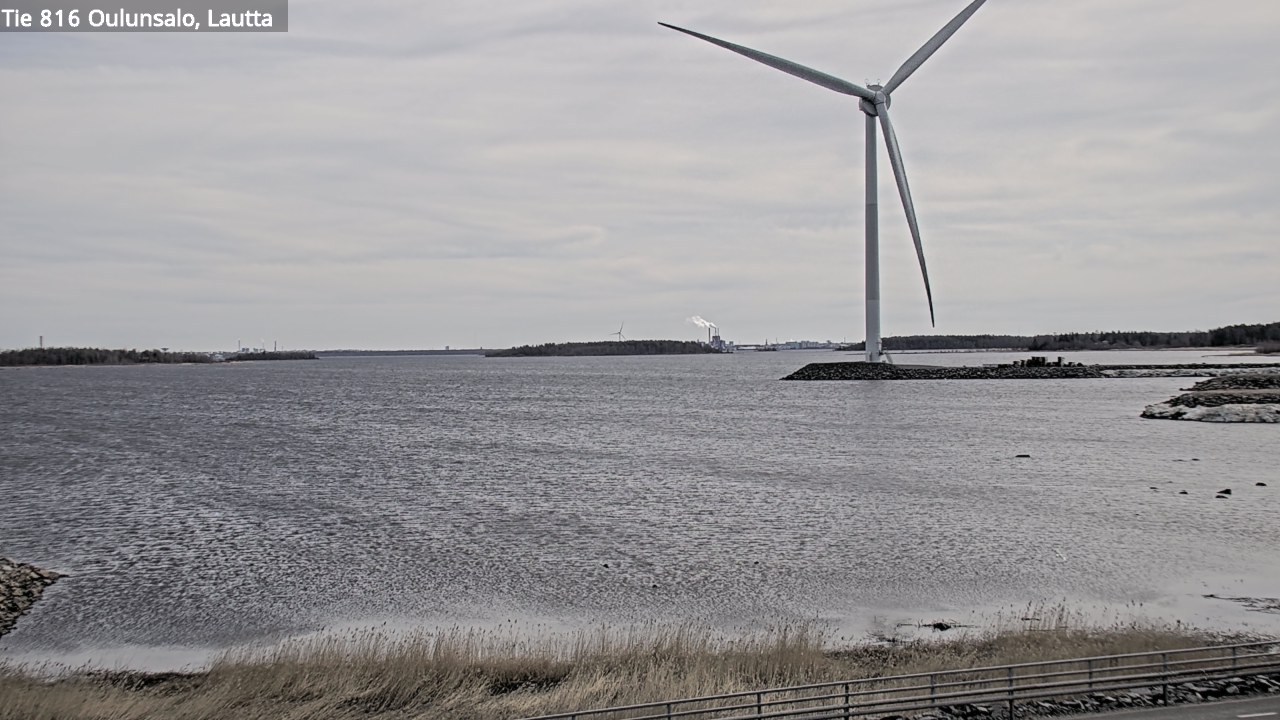 Weather Camera Image Väg 816 Uleåsalo, Oulu, Pohjois-Pohjanmaa